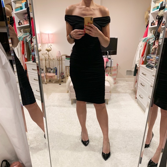 Express Ruched Dress - Picture 4 of 4